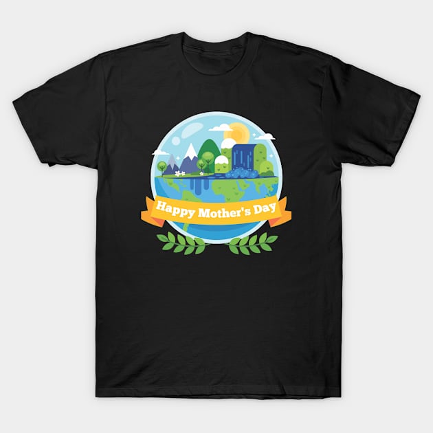 Happy Mothers Earth Day 2021 T-Shirt by who_rajiv